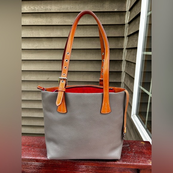 Grey gray Dooney and Bourke Bag - Picture 3 of 13